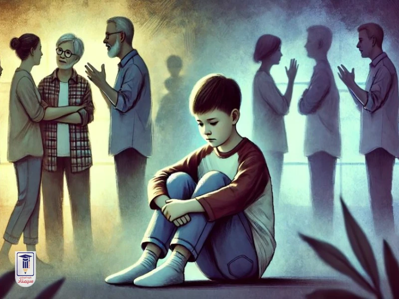 تاثیر اختلافات خانوادگی بر تمرکز و موفقیت دانش آموزان